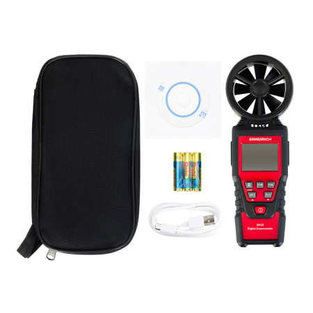 Цифровой анемометр Ermenrich Seek DN30, черный купить по низкой цене | МАКСПРОФИТ Цифровой анемометр Ermenrich Seek DN30, черный купить по низкой цене | МАКСПРОФИТ