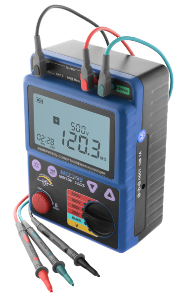 Измеритель сопротивления изоляции (мегаомметр) МЕГЕОН 13225 купить по низкой цене | МАКСПРОФИТ Измеритель сопротивления изоляции (мегаомметр) МЕГЕОН 13225 купить по низкой цене | МАКСПРОФИТ