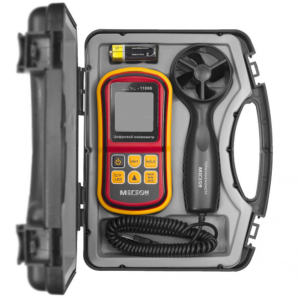 Анемометр крыльчатый цифровой МЕГЕОН 11006 купить по низкой цене | МАКСПРОФИТ Анемометр крыльчатый цифровой МЕГЕОН 11006 купить по низкой цене | МАКСПРОФИТ