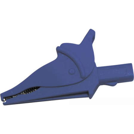 Зажим изолированный типа "крокодил", d30, синий Радио-Сервис купить по низкой цене | МАКСПРОФИТ Зажим изолированный типа "крокодил", d30, синий Радио-Сервис купить по низкой цене | МАКСПРОФИТ