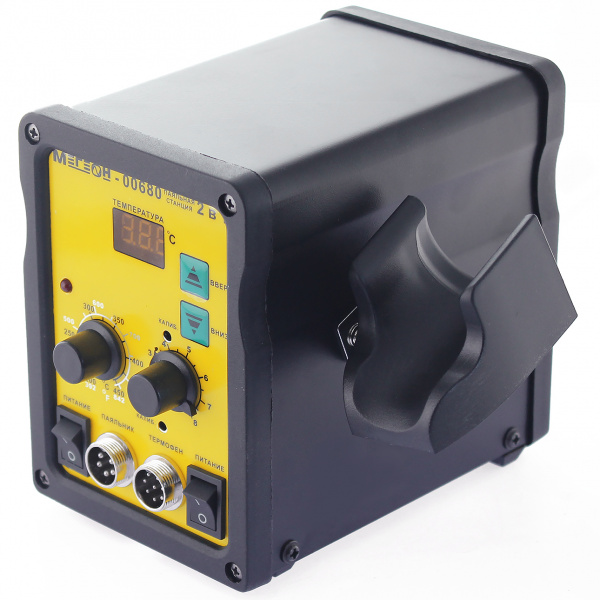 Паяльная станция 2 в 1 МЕГЕОН 00680 купить по низкой цене | МАКСПРОФИТ Паяльная станция 2 в 1 МЕГЕОН 00680 купить по низкой цене | МАКСПРОФИТ