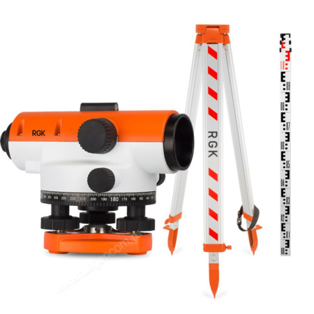 Комплект оптический нивелир RGK C-20 + штатив S6-N + рейка RGK TS-7 купить по низкой цене | МАКСПРОФИТ Комплект оптический нивелир RGK C-20 + штатив S6-N + рейка RGK TS-7 купить по низкой цене | МАКСПРОФИТ