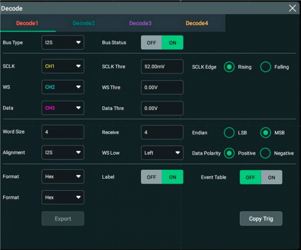Программная опция запуска и декодирования сигналов шины последовательной передачи данных стандарта I2S купить по низкой цене | МАКСПРОФИТ Программная опция запуска и декодирования сигналов шины последовательной передачи данных стандарта I2S купить по низкой цене | МАКСПРОФИТ