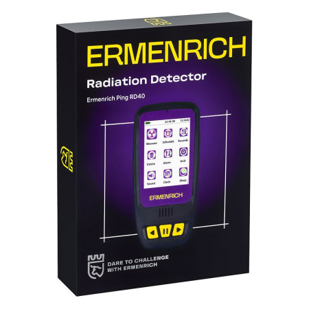 Дозиметр Ermenrich Ping RD40, фиолетовый купить по низкой цене | МАКСПРОФИТ Дозиметр Ermenrich Ping RD40, фиолетовый купить по низкой цене | МАКСПРОФИТ