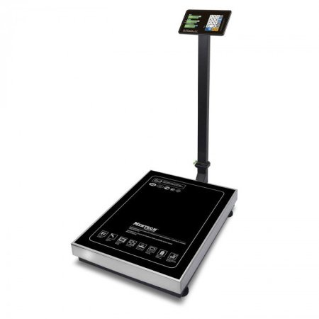 Торговые напольные весы M-ER 333 ACLP-300.50/100 "TRADER" с расчетом стоимости LCD купить по низкой цене | МАКСПРОФИТ