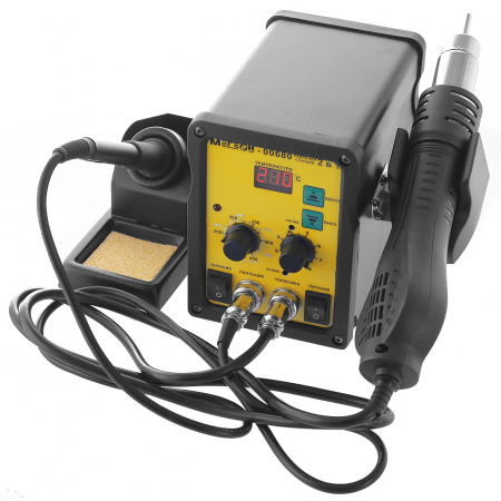 Паяльная станция 2 в 1 МЕГЕОН 00680 купить по низкой цене | МАКСПРОФИТ Паяльная станция 2 в 1 МЕГЕОН 00680 купить по низкой цене | МАКСПРОФИТ