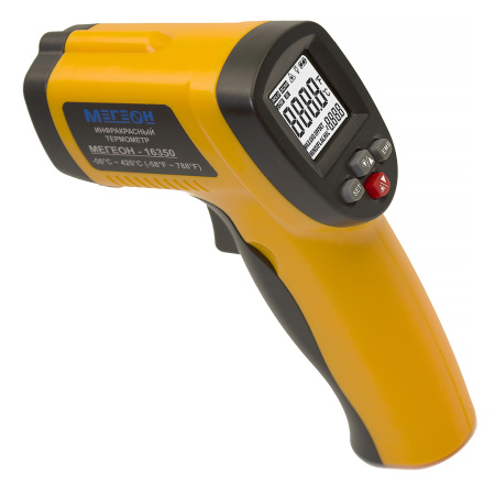 Инфракрасный термометр (пирометр) МЕГЕОН 16350 купить по низкой цене | МАКСПРОФИТ Инфракрасный термометр (пирометр) МЕГЕОН 16350 купить по низкой цене | МАКСПРОФИТ