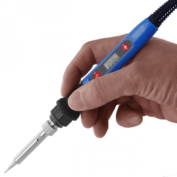 Паяльник с цифровым регулятором температуры МЕГЕОН 00180 купить по низкой цене | МАКСПРОФИТ Паяльник с цифровым регулятором температуры МЕГЕОН 00180 купить по низкой цене | МАКСПРОФИТ