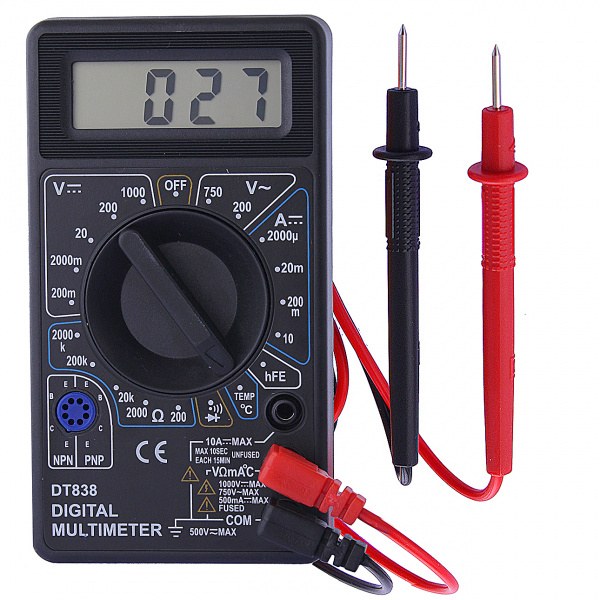 Мультиметр DT-838 купить по низкой цене | МАКСПРОФИТ Мультиметр DT-838 купить по низкой цене | МАКСПРОФИТ