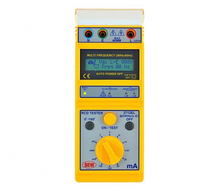 Измеритель параметров УЗО SEW 2712EL купить по низкой цене | МАКСПРОФИТ Измеритель параметров УЗО SEW 2712EL купить по низкой цене | МАКСПРОФИТ