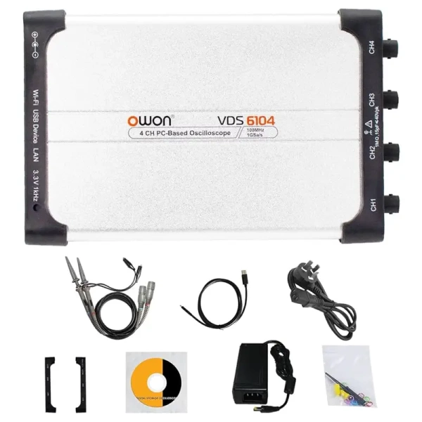 Осциллограф-приставка OWON VDS6104 купить по низкой цене | МАКСПРОФИТ Осциллограф-приставка OWON VDS6104 купить по низкой цене | МАКСПРОФИТ
