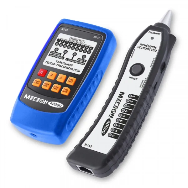 Кабельный тестер- трассоискатель МЕГЕОН 40060 купить по низкой цене | МАКСПРОФИТ Кабельный тестер- трассоискатель МЕГЕОН 40060 купить по низкой цене | МАКСПРОФИТ