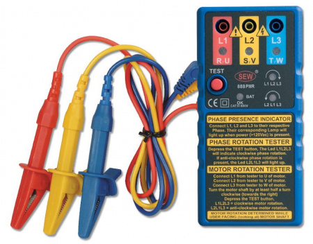 Измеритель порядка чередования фаз SEW 888 PMR купить по низкой цене | МАКСПРОФИТ Измеритель порядка чередования фаз SEW 888 PMR купить по низкой цене | МАКСПРОФИТ