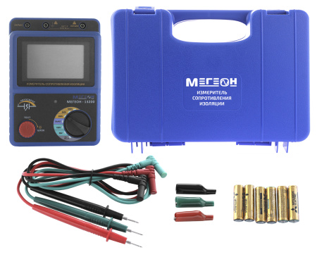Измеритель сопротивления изоляции (мегаомметр) МЕГЕОН 13200 купить по низкой цене | МАКСПРОФИТ Измеритель сопротивления изоляции (мегаомметр) МЕГЕОН 13200 купить по низкой цене | МАКСПРОФИТ