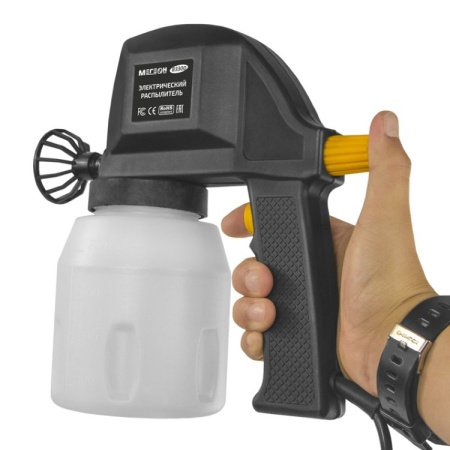 Электрический краскопульт МЕГЕОН 83300 купить по низкой цене | МАКСПРОФИТ