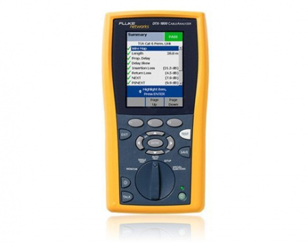 Кабельный анализатор Fluke DTX-1800 купить по низкой цене | МАКСПРОФИТ Кабельный анализатор Fluke DTX-1800 купить по низкой цене | МАКСПРОФИТ