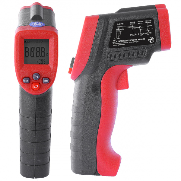 Инфракрасный термометр (пирометр) МЕГЕОН 16551 купить по низкой цене | МАКСПРОФИТ Инфракрасный термометр (пирометр) МЕГЕОН 16551 купить по низкой цене | МАКСПРОФИТ