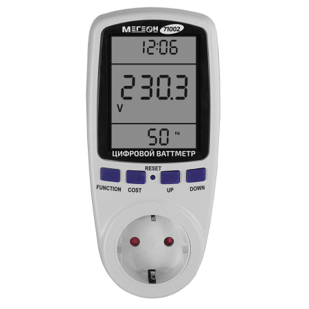 Ваттметр МЕГЕОН 71002 купить по низкой цене | МАКСПРОФИТ Ваттметр МЕГЕОН 71002 купить по низкой цене | МАКСПРОФИТ
