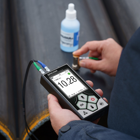 Ультразвуковой толщиномер ДИАСКАН-М (с преобразователем 5 МГц) купить по низкой цене | МАКСПРОФИТ Ультразвуковой толщиномер ДИАСКАН-М (с преобразователем 5 МГц) купить по низкой цене | МАКСПРОФИТ