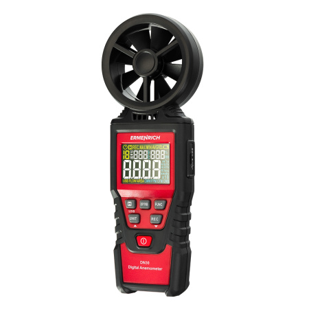 Цифровой анемометр Ermenrich Seek DN30, черный купить по низкой цене | МАКСПРОФИТ Цифровой анемометр Ermenrich Seek DN30, черный купить по низкой цене | МАКСПРОФИТ