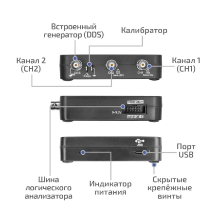 USB-осциллограф МЕГЕОН 15054 купить по низкой цене | МАКСПРОФИТ USB-осциллограф МЕГЕОН 15054 купить по низкой цене | МАКСПРОФИТ