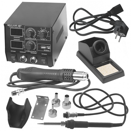 Паяльная станция с цифровым управлением МЕГЕОН 00686 купить по низкой цене | МАКСПРОФИТ Паяльная станция с цифровым управлением МЕГЕОН 00686 купить по низкой цене | МАКСПРОФИТ