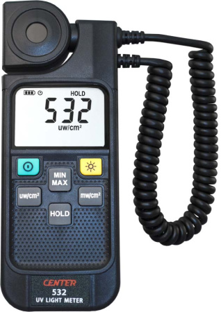 Измеритель ультрафиолетового излучения CENTER 532 купить по низкой цене | МАКСПРОФИТ Измеритель ультрафиолетового излучения CENTER 532 купить по низкой цене | МАКСПРОФИТ