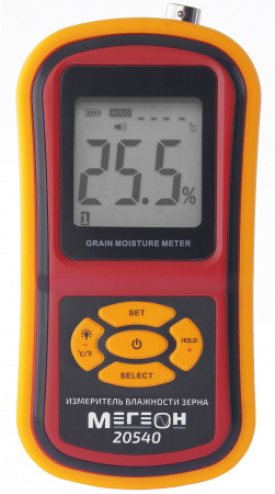 Измеритель влажности зерна (влагомер) МЕГЕОН 20540 купить по низкой цене | МАКСПРОФИТ Измеритель влажности зерна (влагомер) МЕГЕОН 20540 купить по низкой цене | МАКСПРОФИТ