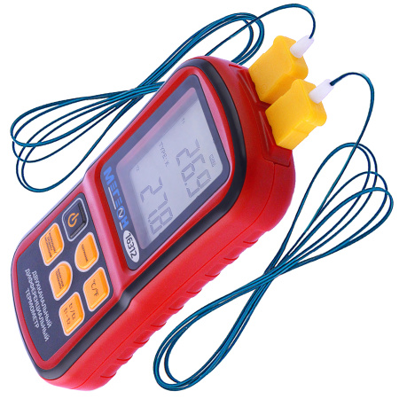 Измеритель температуры цифровой двухканальный МЕГЕОН 16312 купить по низкой цене | МАКСПРОФИТ Измеритель температуры цифровой двухканальный МЕГЕОН 16312 купить по низкой цене | МАКСПРОФИТ