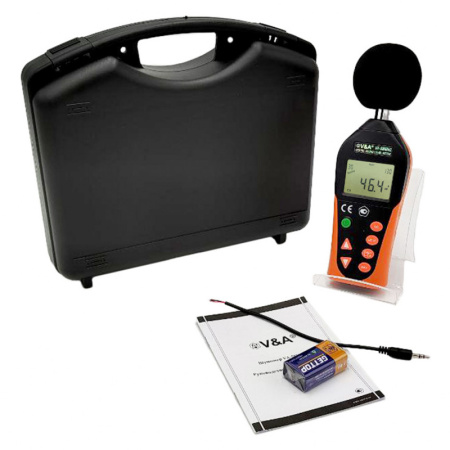 Измеритель уровня звука (шумомер) VA-SM8082 купить по низкой цене | МАКСПРОФИТ