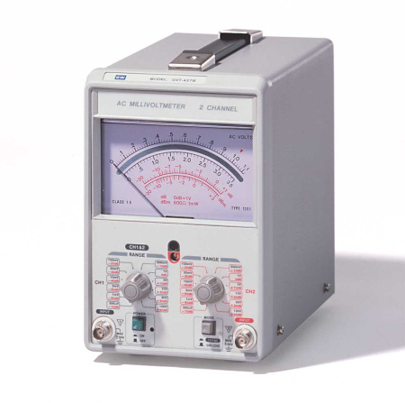 Милливольтметр GW Instek GVT-427B купить по низкой цене | МАКСПРОФИТ Милливольтметр GW Instek GVT-427B купить по низкой цене | МАКСПРОФИТ
