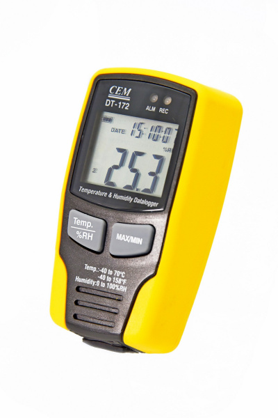 CEM DT-172 Регистратор температуры и влажности, даталоггер купить по низкой цене | МАКСПРОФИТ CEM DT-172 Регистратор температуры и влажности, даталоггер купить по низкой цене | МАКСПРОФИТ