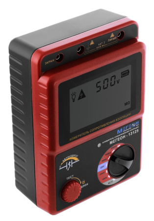 Измеритель сопротивления изоляции (мегаомметр) МЕГЕОН 13125 купить по низкой цене | МАКСПРОФИТ Измеритель сопротивления изоляции (мегаомметр) МЕГЕОН 13125 купить по низкой цене | МАКСПРОФИТ