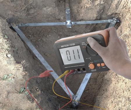 Омметр (измеритель сопротивления заземления)  МЕГЕОН 13120 купить по низкой цене | МАКСПРОФИТ Омметр (измеритель сопротивления заземления)  МЕГЕОН 13120 купить по низкой цене | МАКСПРОФИТ