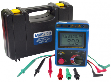 Измеритель сопротивления изоляции (мегаомметр) МЕГЕОН 13126 купить по низкой цене | МАКСПРОФИТ Измеритель сопротивления изоляции (мегаомметр) МЕГЕОН 13126 купить по низкой цене | МАКСПРОФИТ