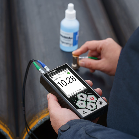 Ультразвуковой толщиномер ДИАСКАН-М (с преобразователями 5 МГц и 10 МГц) купить по низкой цене | МАКСПРОФИТ Ультразвуковой толщиномер ДИАСКАН-М (с преобразователями 5 МГц и 10 МГц) купить по низкой цене | МАКСПРОФИТ