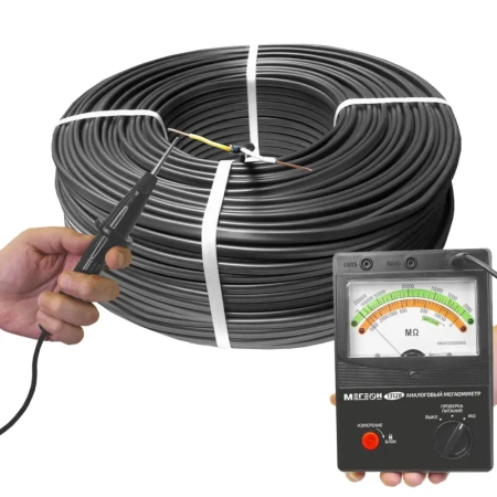 Мегаомметр (измеритель сопротивления изоляции) МЕГЕОН 13128 купить по низкой цене | МАКСПРОФИТ