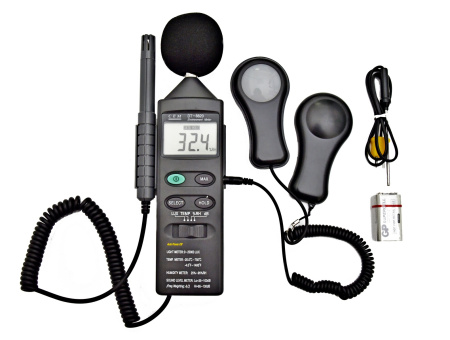 Измеритель параметров окружающей среды 4 в 1 CEM DT-8820 купить по низкой цене | МАКСПРОФИТ Измеритель параметров окружающей среды 4 в 1 CEM DT-8820 купить по низкой цене | МАКСПРОФИТ