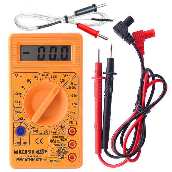 Мультиметр МЕГЕОН 12838 купить по низкой цене | МАКСПРОФИТ Мультиметр МЕГЕОН 12838 купить по низкой цене | МАКСПРОФИТ