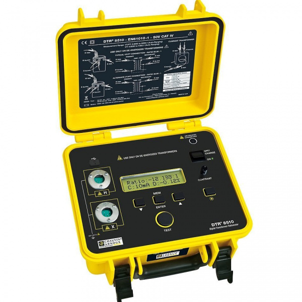Измеритель коэффициента трансформации Chauvin Arnoux DTR8510 купить по низкой цене | МАКСПРОФИТ Измеритель коэффициента трансформации Chauvin Arnoux DTR8510 купить по низкой цене | МАКСПРОФИТ