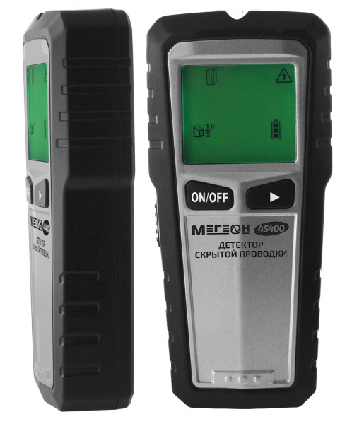 Детектор скрытой проводки МЕГЕОН 45400 купить по низкой цене | МАКСПРОФИТ Детектор скрытой проводки МЕГЕОН 45400 купить по низкой цене | МАКСПРОФИТ