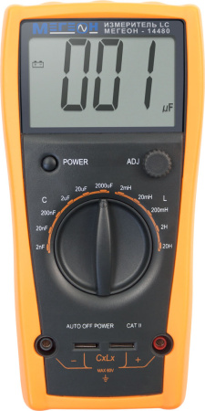 Цифровой измеритель индуктивности и емкости (LC метр) МЕГЕОН 14480 купить по низкой цене | МАКСПРОФИТ Цифровой измеритель индуктивности и емкости (LC метр) МЕГЕОН 14480 купить по низкой цене | МАКСПРОФИТ
