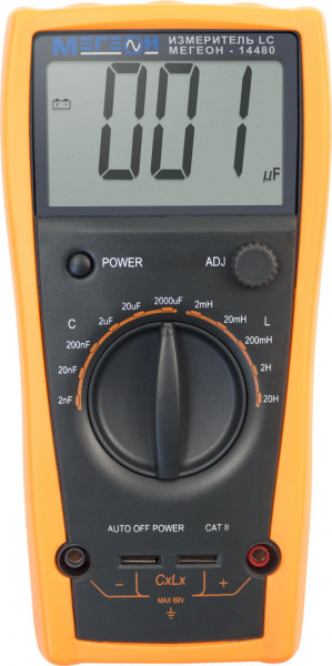 Цифровой измеритель индуктивности и емкости (LC метр) МЕГЕОН 14480 купить по низкой цене | МАКСПРОФИТ Цифровой измеритель индуктивности и емкости (LC метр) МЕГЕОН 14480 купить по низкой цене | МАКСПРОФИТ