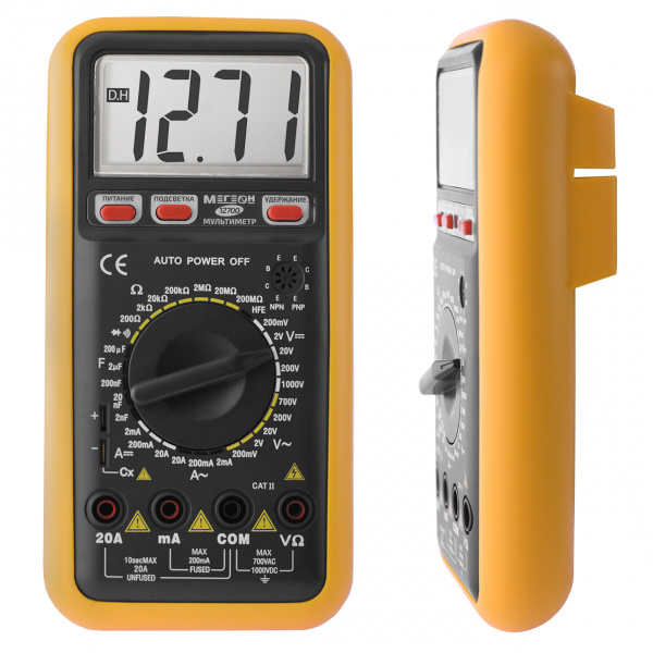 Мультиметр цифровой МЕГЕОН 12700 купить по низкой цене | МАКСПРОФИТ Мультиметр цифровой МЕГЕОН 12700 купить по низкой цене | МАКСПРОФИТ