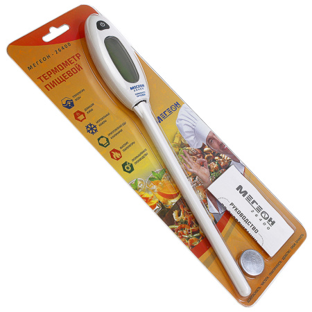 Термометр цифровой контактный МЕГЕОН 26400 купить по низкой цене | МАКСПРОФИТ Термометр цифровой контактный МЕГЕОН 26400 купить по низкой цене | МАКСПРОФИТ