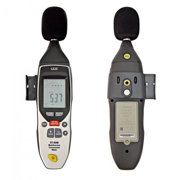 Многофункциональный измеритель окружающей среды CEM DT-859B купить по низкой цене | МАКСПРОФИТ Многофункциональный измеритель окружающей среды CEM DT-859B купить по низкой цене | МАКСПРОФИТ