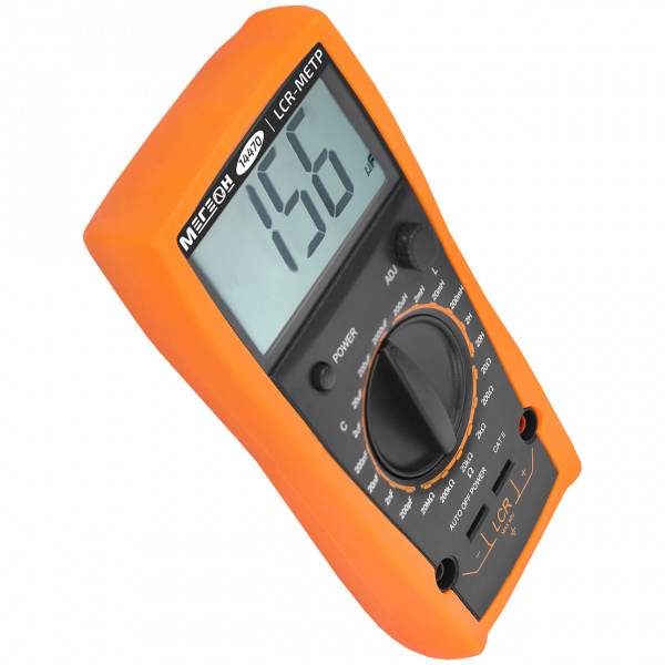 Цифровой измеритель индуктивности, ёмкости и сопротивления (LCR- метр) МЕГЕОН 14470 купить по низкой цене | МАКСПРОФИТ Цифровой измеритель индуктивности, ёмкости и сопротивления (LCR- метр) МЕГЕОН 14470 купить по низкой цене | МАКСПРОФИТ